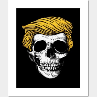 Trump Skull Posters and Art